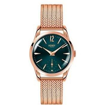 Henry London Reloj Analógico para Unisex de Cuarzo con Correa en Acero Inoxidable 5018479077428