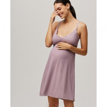 Camisón de lactancia con tirantes de Ysabel Mora