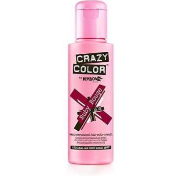 Ruby Rouge, semi-permanentes tintes para el cabello de color - Crazy Color