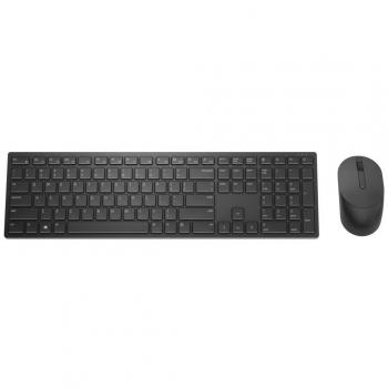 Teclado y Ratón Inalámbricos Dell Pro KM5221W - QWERTY Ucraniano - Color Negro