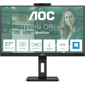 AOC Q27P3QW 27 LED IPS Quad HD 75Hz con Webcam Integrada - Negro