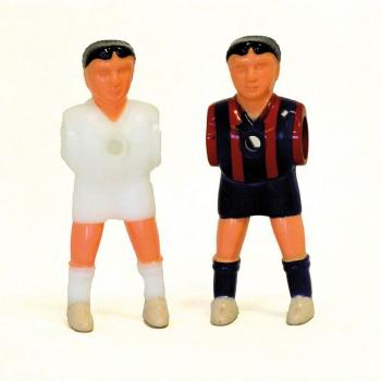 Set de Jugadores de Futbolín con Piernas Abiertas Madrid/Barça Devessport