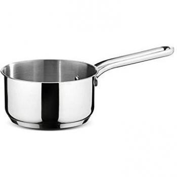 Casseruola Fonda Inox 14cm con Manico Largo - Línea Sfiziosa Cromo Lucido