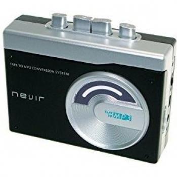 Nevir NVR-417NEGRO - Reproductor conversor de cassette a MP3