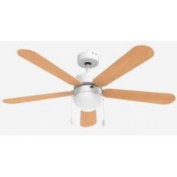 Universal Blue Etesios 6052W - Ventilador de Techo Blanco Ø132cm 60W