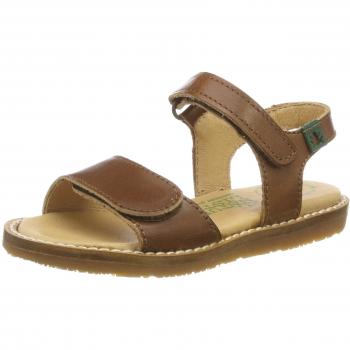 El Naturalista Kids E516 VAQUETILLA, Sandalias con Correa de Tobillo para Niñas, Marrón Caramel, 34 EU