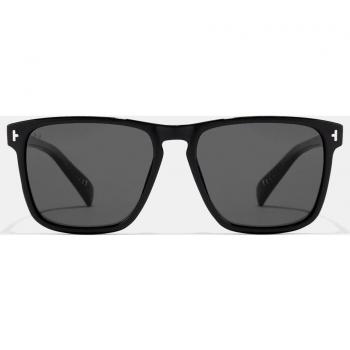 Hawkers - Gafas de sol rectangulares para hombre en negro con lentes polarizadas