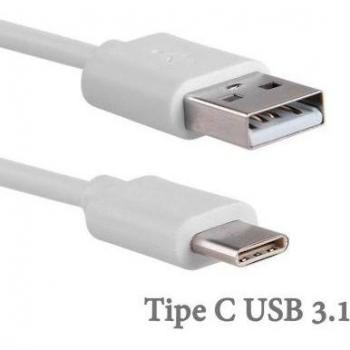 Cable de Carga Rápida 5A y Datos para Smartphones y Tablets - Quick Charge Blanco