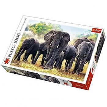 Puzzle Trefl Elefantes Africanos 1000 Piezas