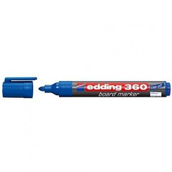 Edding 360 Rotulador para Pizarra Azul