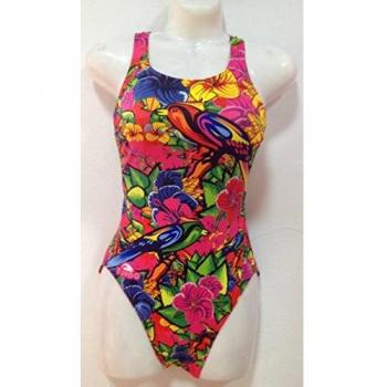 Bañador de natación Turbo Birdies tira ancha mujer - M