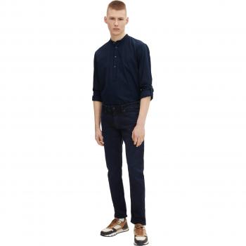 Vaquero de hombre Tom Tailor Piers Slim en color azul marino, estilo de cinco bolsillos
