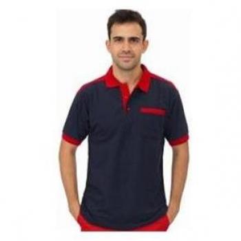 Vesin Polo-Amcargo-L - Polo m/c 1 bol.bicolor tergal l5000