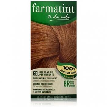 Farmatint 8R Rubio Claro Cobrizo 135ml Permanent Hair Dye