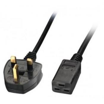 Cisco CAB-9K10A-UK= Black Power Cable 2.5m with BS 1363 IEC-C19 Coupler