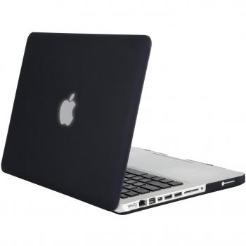 MOSISO Ultra Slim Black Plastic Hard Shell Case for Old MacBook Pro 13 Inch (A1278, with CD-ROM) - Compatible with Models from 2008 to 2012