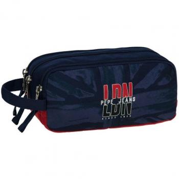 Pepe Jeans Dalton Neceser de Viaje, 1.98 Litros, Color Azul