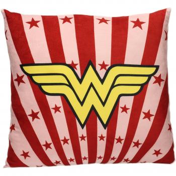 SD toys Wonder Woman Cojín Cuadrado, Acrílico, Multicolor, 45 x 45 x 12 cm