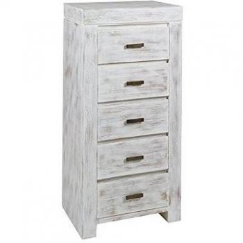 BigBuy Home Chifonier Madera de Mindi-Coleccion Vintage by Craftenwood, Large