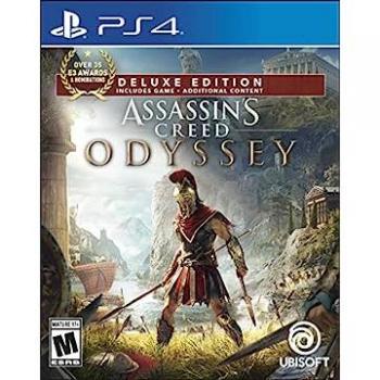 Assassin's Creed Odyssey Deluxe Edition for PlayStation 4 - Enhanced Graphics and Exclusive Content