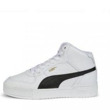 Puma CA Pro Mid Leather Sneakers for Men White Black