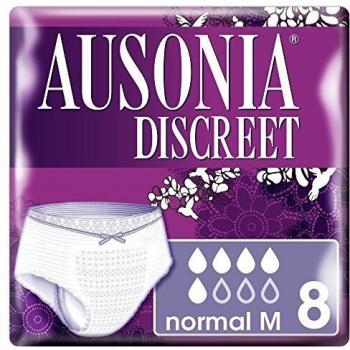 Ausonia Discreet Ropa Interior Para Incontinencia Normal Talla M - 8 Unidades