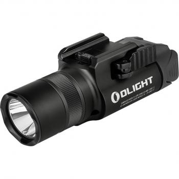 Linterna Recargable para Arma Olight Baldr Pro R con Láser Verde, 1350 Lúmenes, Color Negro