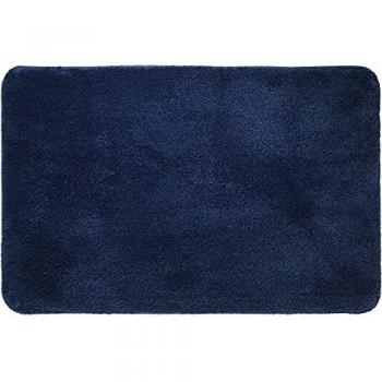 Alfombra de baño Angora 60x90 cm Azul Oscuro Poliéster Sealskin