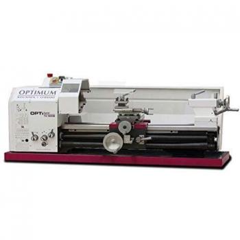 Optimum Torno de bancada TU 3008 400V - Características: máquina herramienta de alta precisión, capacidad de torneado de hasta 300 mm de diámetro y 800 mm de longitud, motor potente de 4 kW, velocidad