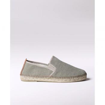 Alpargatas de Hombre Toni Pons de Tejido Beige con Suela de Goma - Talla 8 US