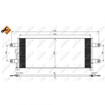 Condensador de aire acondicionado EASY FIT NRF 350075