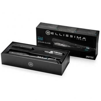 Bellissima Steam Elixir Style Expert - Plancha de Pelo Profesional con Vapor y Aceite de Argán