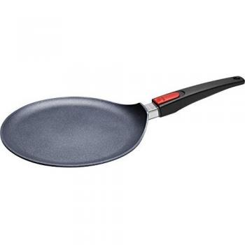 Sartén para crepas Diamond Lite 26 cm, inducción, con mango extraíble, titanio - WOLL