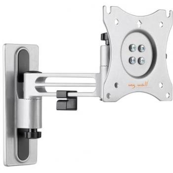 Soporte mural para TV MYWALL HC1-2L, 13''-32'', con nivel integrado, rotatable y inclinable, capacidad de 15 kg