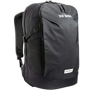 Tatonka Server Pack 20 Daypack con compartimento para portátil de 13 pulgadas, para hombres y mujeres, 20 litros, Unisex adulto, 1635, negro, 45 x 30 x 14 cm/20 L