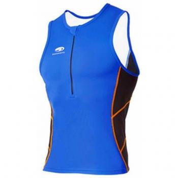 Blueseventy TX1000 - Chaleco para hombre, color azul / blanco, talla S