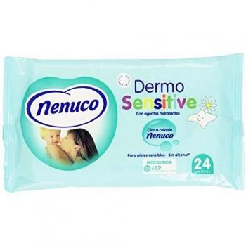 Nenuco Toallitas Dermosensitive con Agentes Hidratantes - 24 Unidades