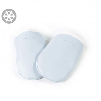 Pasito a Pasito 74019 - Guantes polipiel, color azul new cotton