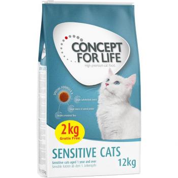 Concept for Life Sensitive Cats - 10 + 2 kg gratis