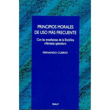 Principios morales de uso más frecuente
