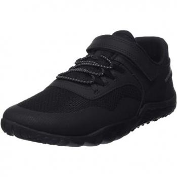 Merrell Zapatillas de Trail Running Trail Glove 7 A/C, color negro, talla 29 EU, para niños