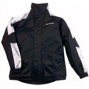 BERING Chaqueta moto MANIWATA Negro/Plata, Negro, XL