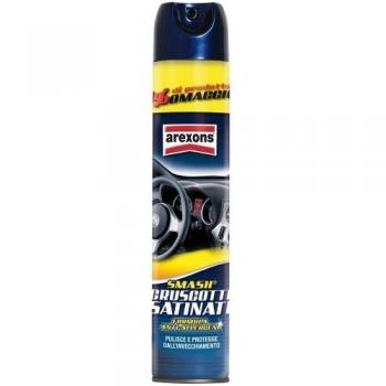 Limpiador y Protector de Cruscotti Satinados Arexons 600ml con Efecto Satinado y Antialérgico