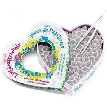 Moodzz Hart Vol Liefdeskriebels & Coeur Plein de Papillons