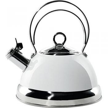 Wesco 340 520-01 Cookware - Hervidor de silbato, color blanco