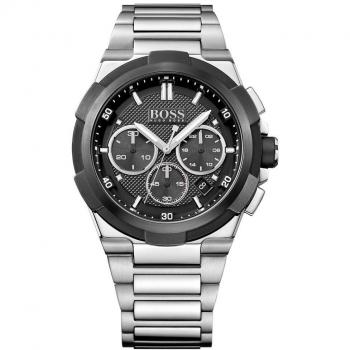 Hugo BOSS Mens Chronograph Quartz Watch with Stainless Steel Strap 1513359