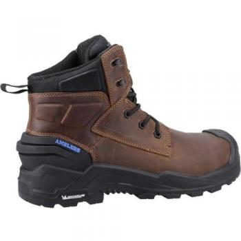 Amblers Safety 980C Waterproof Safety Boots - Brown - UK Size 10 (EU Size 44) - Male
