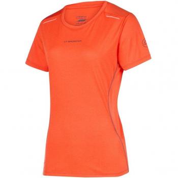 La Sportiva - Camiseta de mujer Tracer T-Shirt W Cherry Tomato