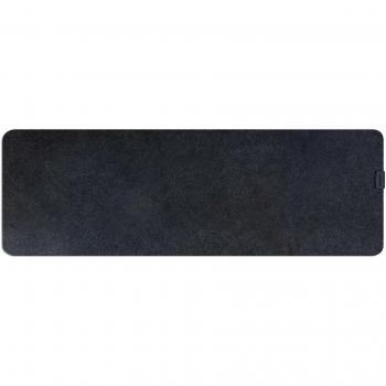 Phoenix Sizigia Alfombrilla Premium de Fieltro para Escritorio Gris Oscuro L