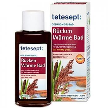 Baño de Calor para Espalda Tetesept con Efecto Calor y Sales Minerales 125ml